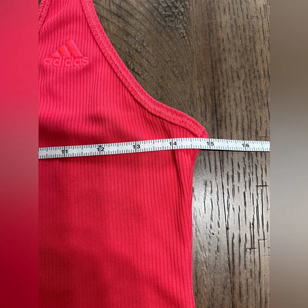 Adidas racerback athletic top shirt m medium pink - Picture 4 of 13